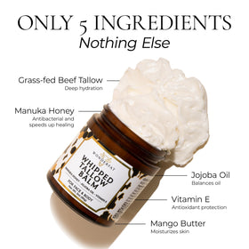 Wonderfat whipped texture close-up highlighting airy, quick-absorbing finish