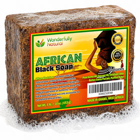 Wonderfully Natural front packaging 1 lb bar showing premium box and weight benefit