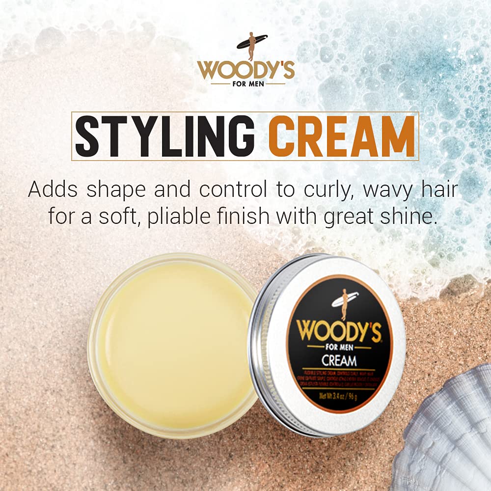 Woody's open jar close-up showing creamy matte texture and easy spread