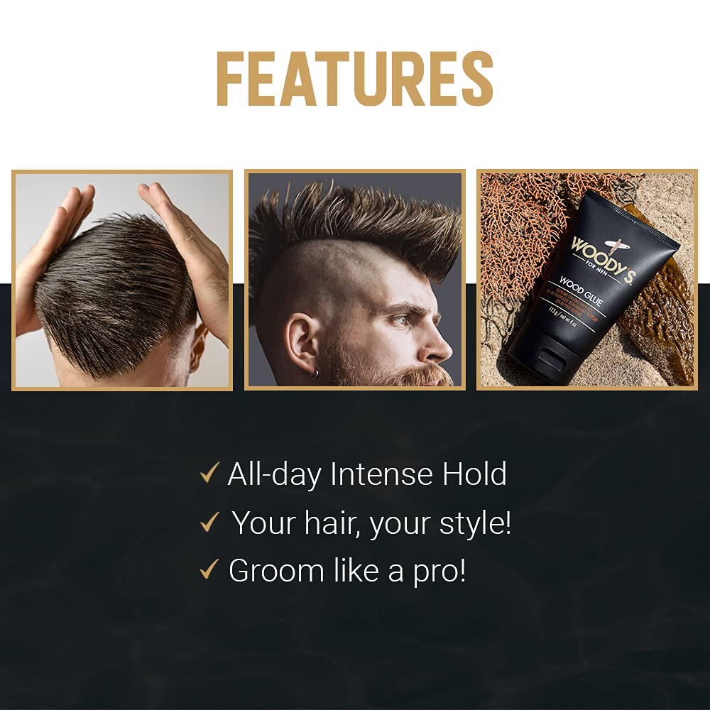 Woody's side label readable ingredients and directions for professional use benefit