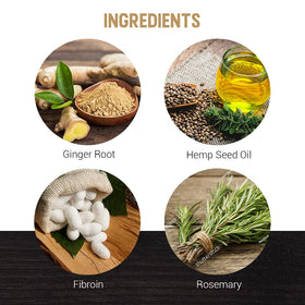 Woody's 3.4 oz jar beside common items showing true size and travel-friendly benefit