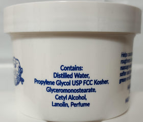 Wool Wax applied to hands demonstrating hydration and quick absorption