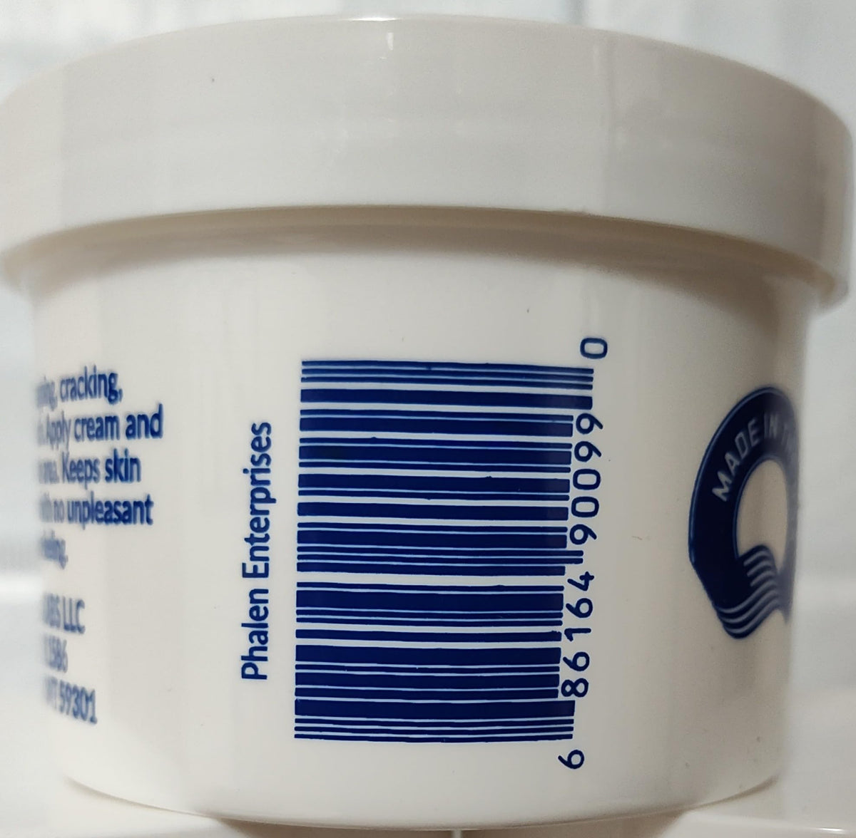 Wool Wax on bathroom shelf in lifestyle setting promoting daily use convenience