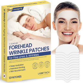 Wooshin Labottach front packaging showing patch count and benefits