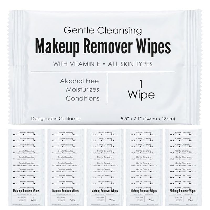 World Amenities wipes displayed in a guest room hospitality basket