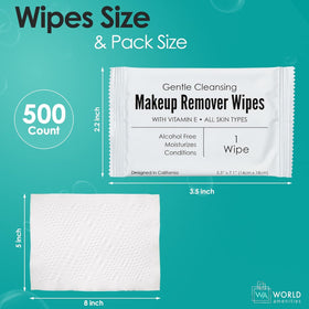 World Amenities travel-ready packet group ideal for carry-on convenience