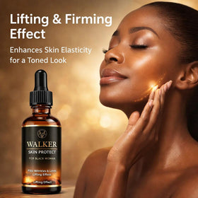 World Quick Walker serum on skin demonstrating quick absorption benefit