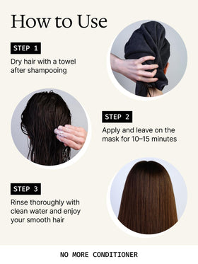 WOTION on curly hair after rinse showing defined, frizz-controlled curls