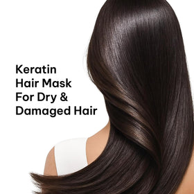 WOTION applying mask to wet hair demonstrates easy application and detangling