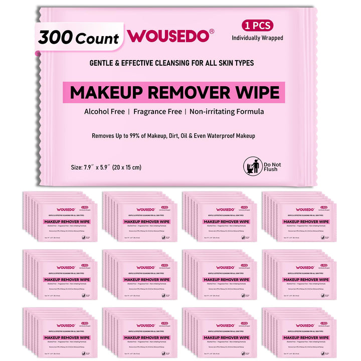 WOUSEDO front packaging showing bulk 300-count and benefits