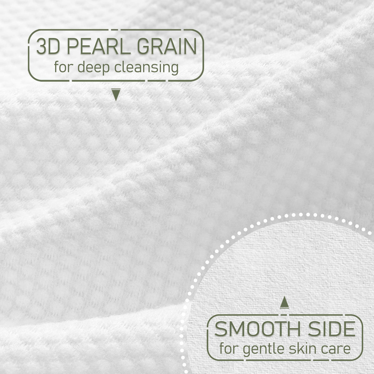 WOWOTEX fabric texture close-up highlighting extra-thick absorbent viscose