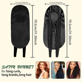 WOZUTUNT before and after hair composite highlighting improved split ends and shine