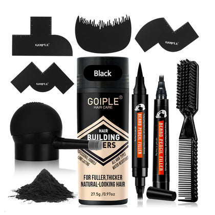 WOZUTUNT front packaging showing complete beard pencil kit benefit instant fullness