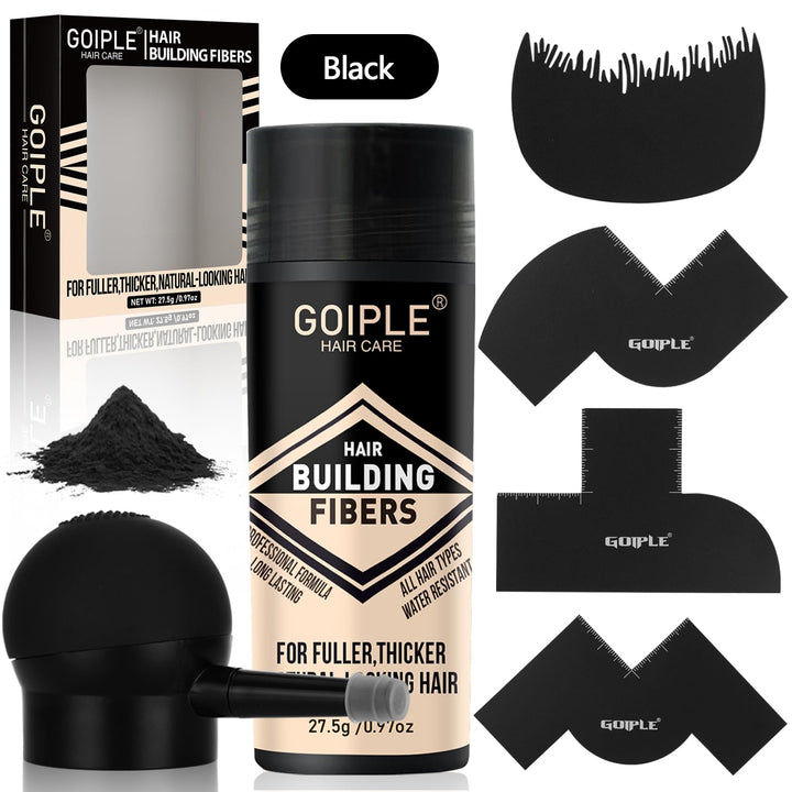 WOZUTUNT front packaging showing complete thickening fibers kit benefit instant confidence