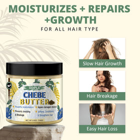 WOZUTUNT oil applied to hair in hand illustrating sealing and smoother mid-lengths