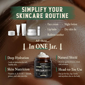 Wrath & Remedy open jar melting on fingertip for quick absorption benefit