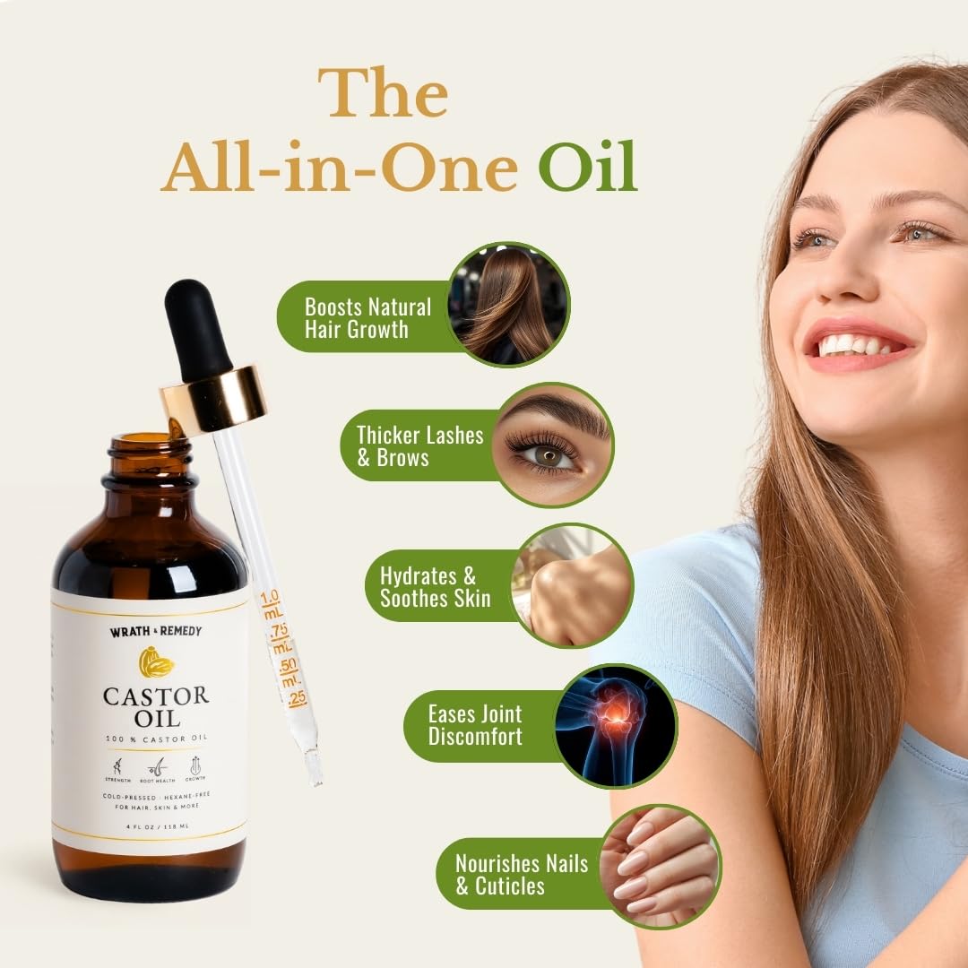 Wrath & Remedy oil texture on skin demonstrating deep hydration