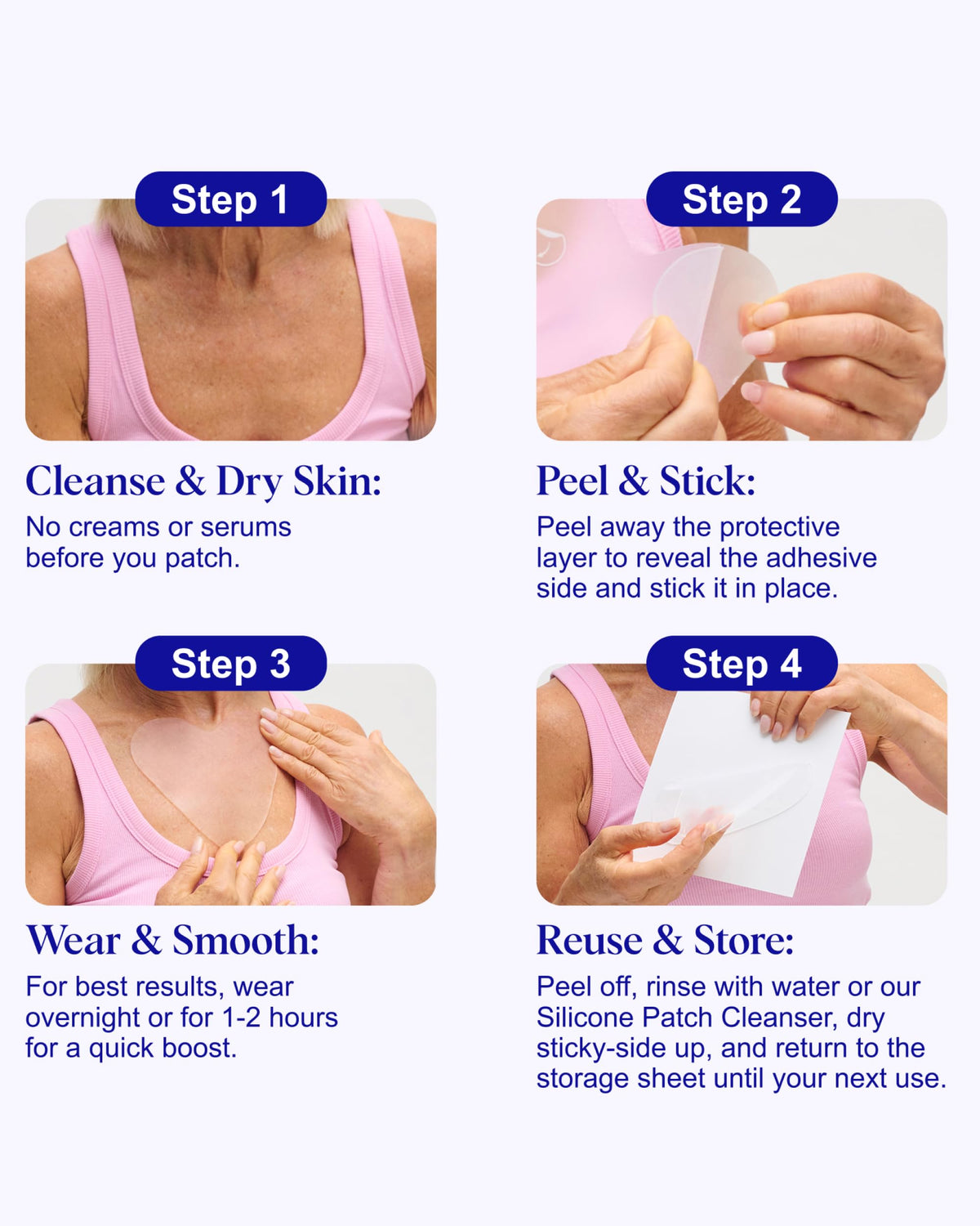 Wrinkles Schminkles being rinsed for cleaning and reuse convenience