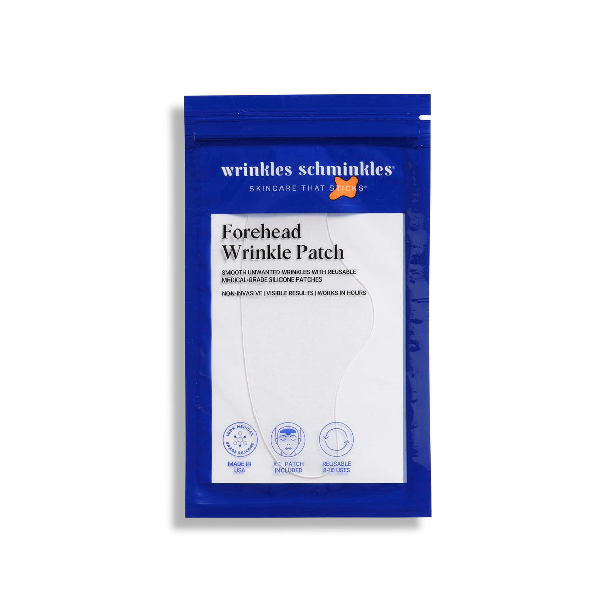 Wrinkles Schminkles front packaging showing product and labeling, clear benefits visible