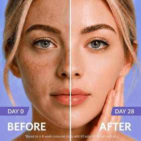 WSNDNSWR serum texture on hand demonstrating lightweight absorption benefit