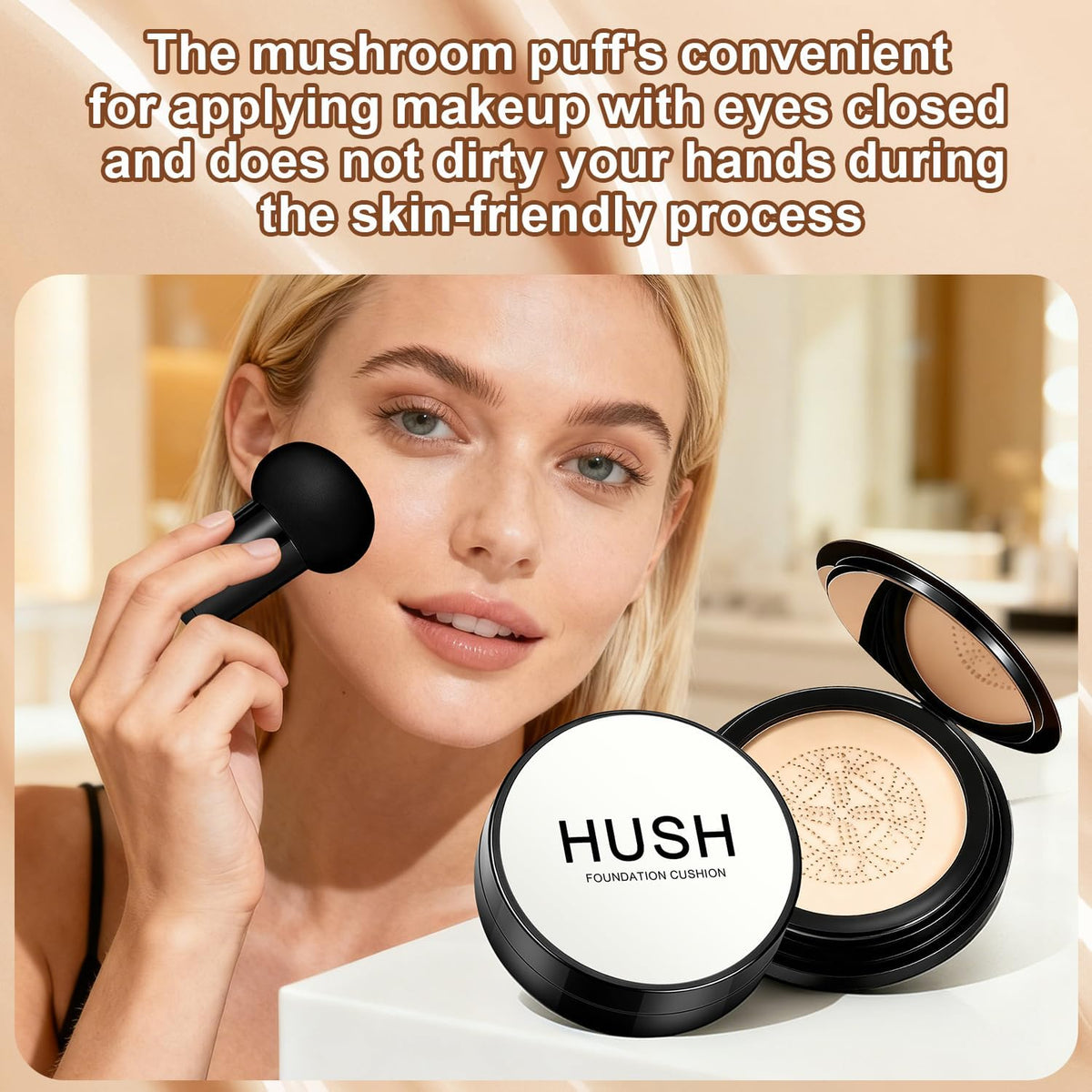 WUIAOCIT compact open with spare refill showing convenience for travel