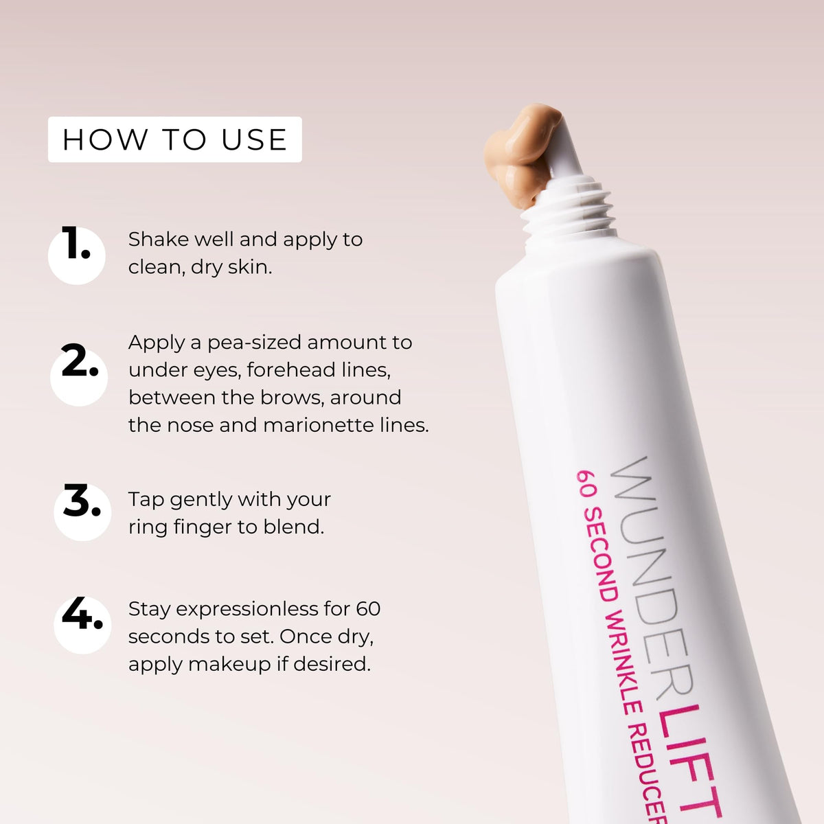 Wunder2 Wunderlift before and after under-eye before concealer benefit