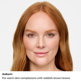 WUNDERBROW auburn spoolie blending brows for natural finish