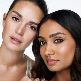 WUNDERBROW on model evening look demonstrating long-lasting wear