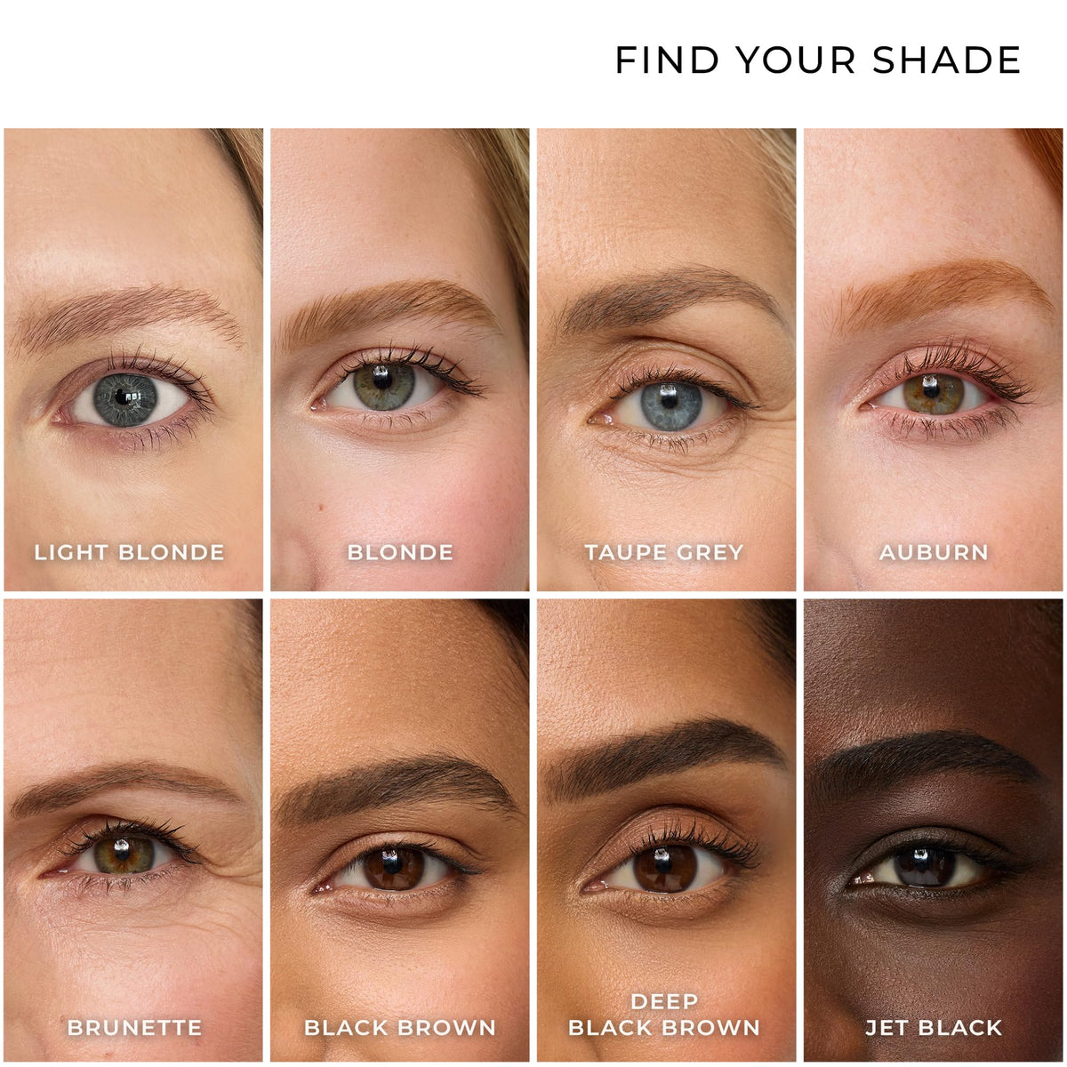 WUNDERBROW spoolie blending brows for a natural finished look