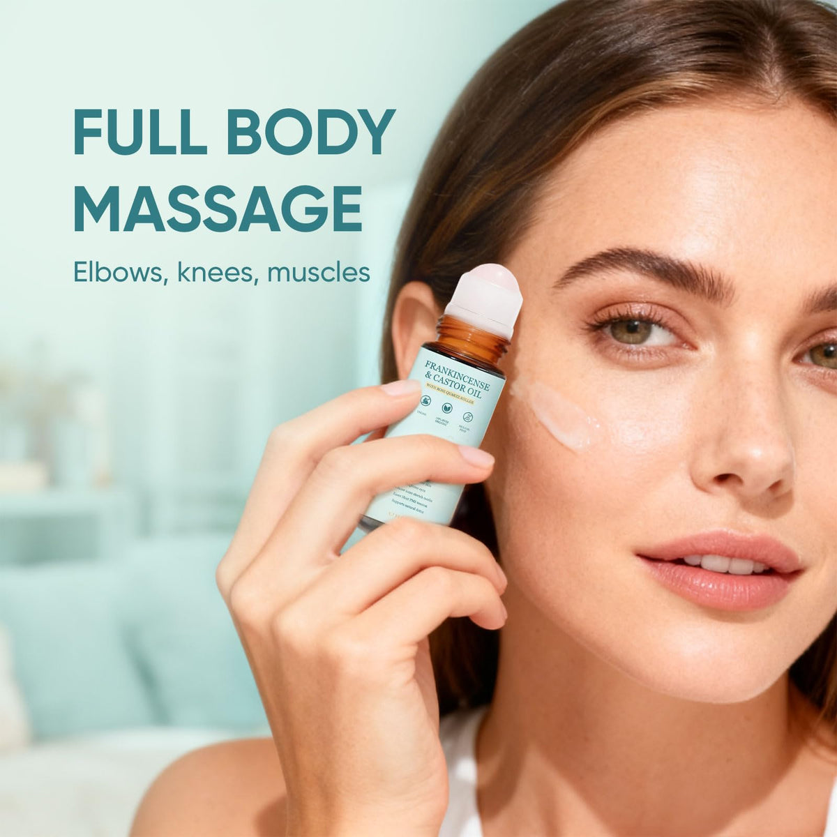 WVJIGE bottle in hand for size comparison and travel-friendly benefit
