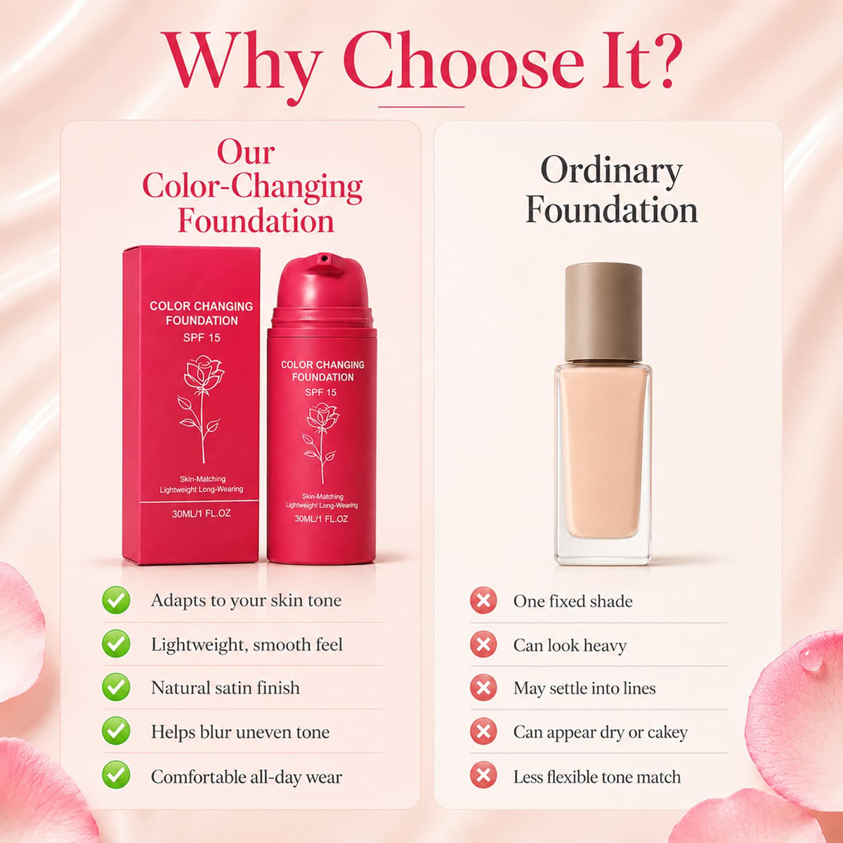 X psblty before and after side by side, reveals visible softening of lines benefit