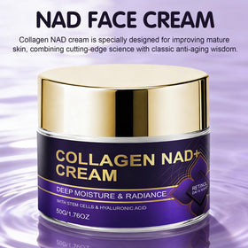 Xaninp texture close-up revealing creamy consistency benefit: shows hydration-rich formula