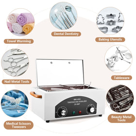 XESSCARE open chamber with removable tray demonstrating capacity for multiple metal tools
