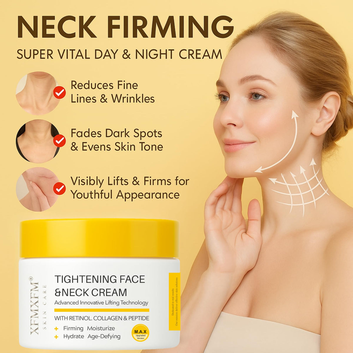 XFMXFM open jar texture shot highlighting creamy, hydrating feel
