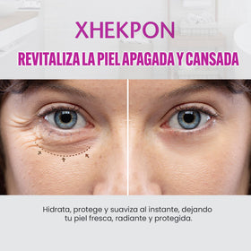 XHEKPON tube held in hand showing 40ml scale and convenient portability benefit