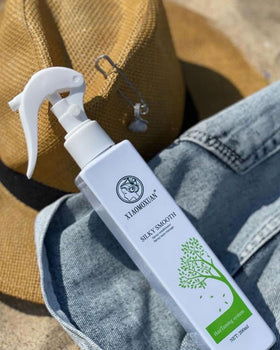 Xiaomoxuan label and claims close-up showing sulfate-free paraben-free benefits