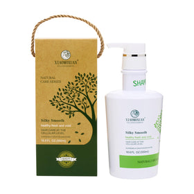 Xiaomoxuan label closeup highlighting tea tree and collagen claims