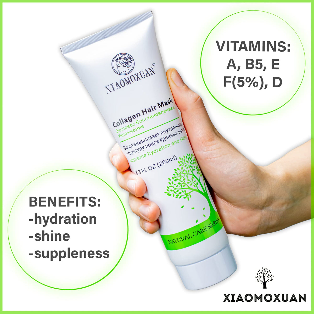 Xiaomoxuan scalp massage application illustrating soothing scalp benefit