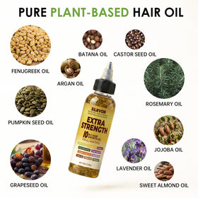 XILRVON ingredients arrangement with rosemary and fenugreek for botanical credibility