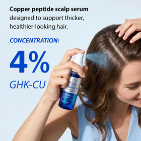 XILRVON spray nozzle detail for precise scalp application benefit