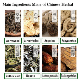 XINANDYAO herbal blend texture view showing mugwort and herbs delivering natural aroma