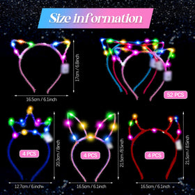 Xinnun cat ear close-up highlighting LED strip and fabric finish for durable glow