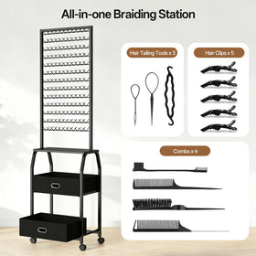 XINTUO rack loaded with extensions to show high-capacity display advantage