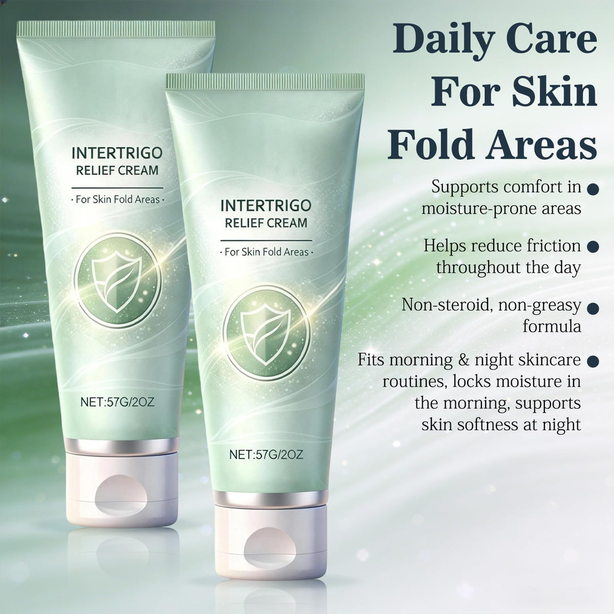 XiuFa open tube revealing lightweight cream texture for quick absorption benefit