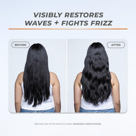 XMONDO before and after wave definition showing improved shape