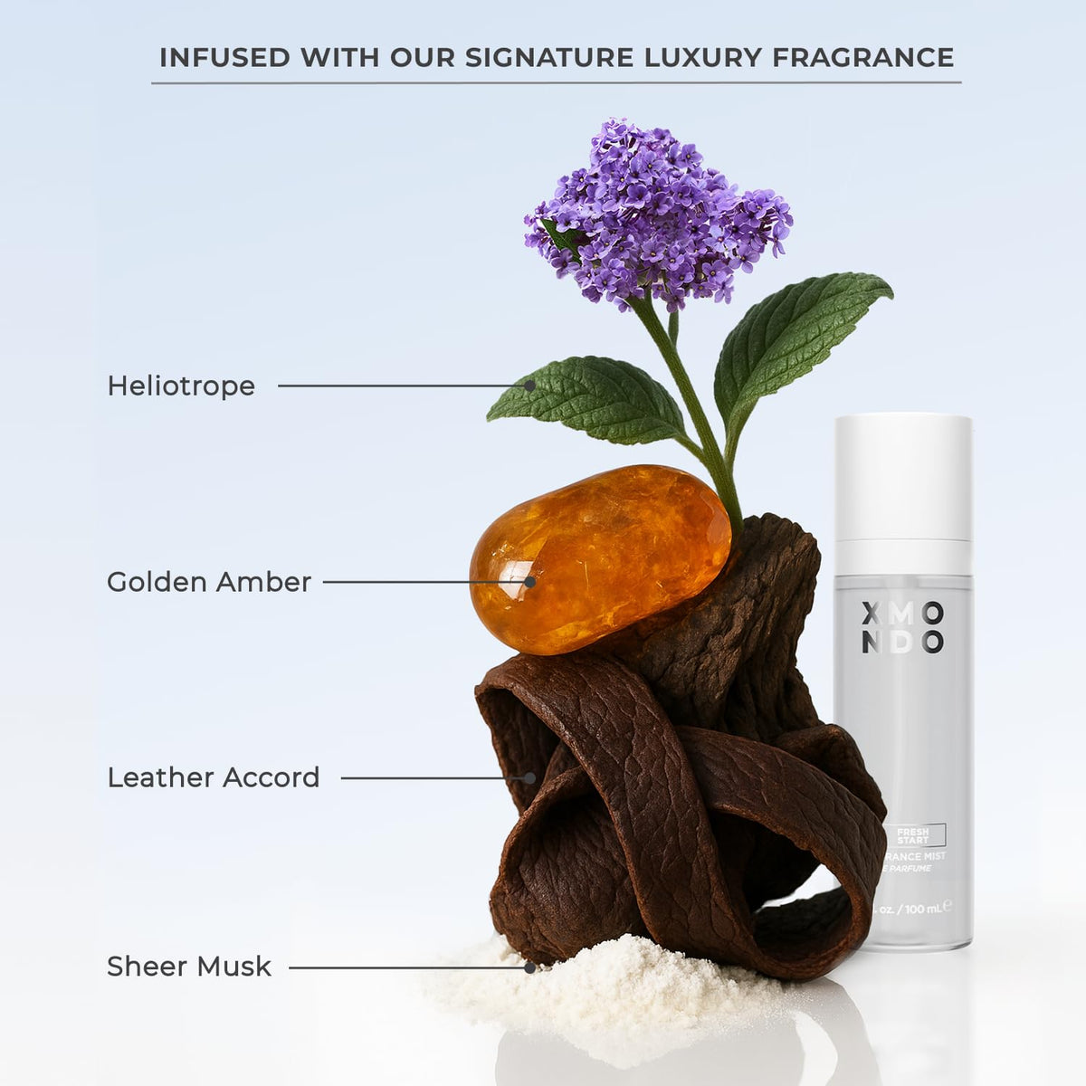 XMONDO mask being applied to damp hair for repair and manageability