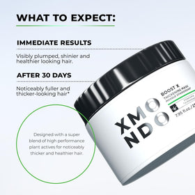 XMONDO natural ingredient trio amaranth biollagen micro algae for volume