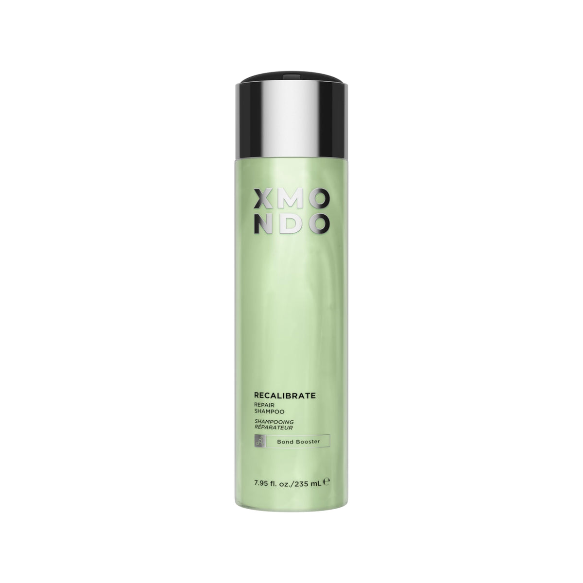 XMONDO front packaging showing the bond repair shampoo benefits
