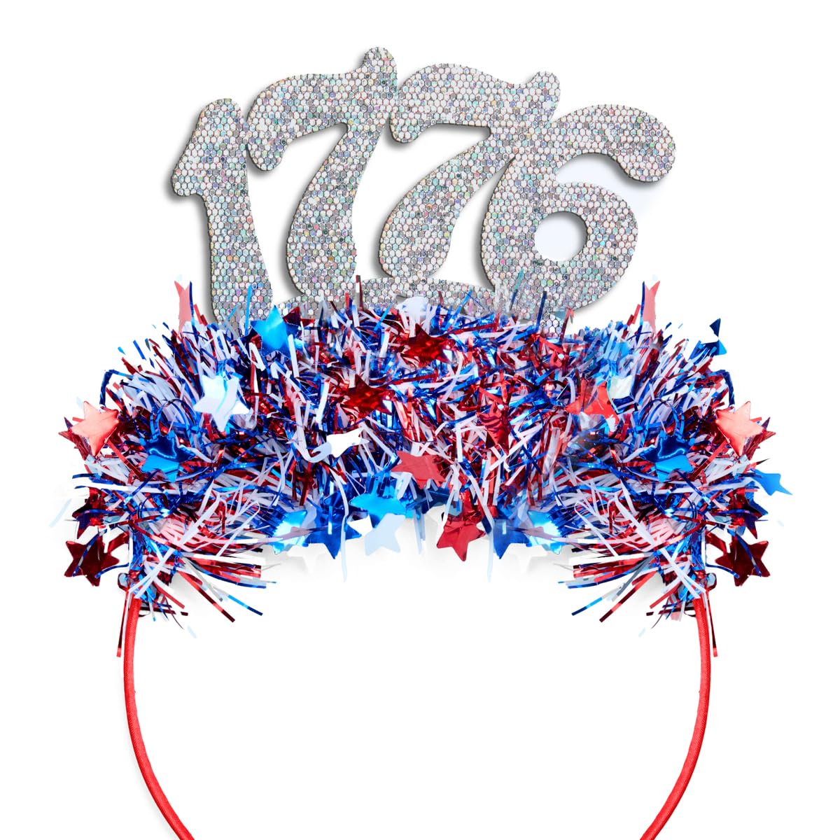 xo, Fetti front view showing full headband and patriotic impact