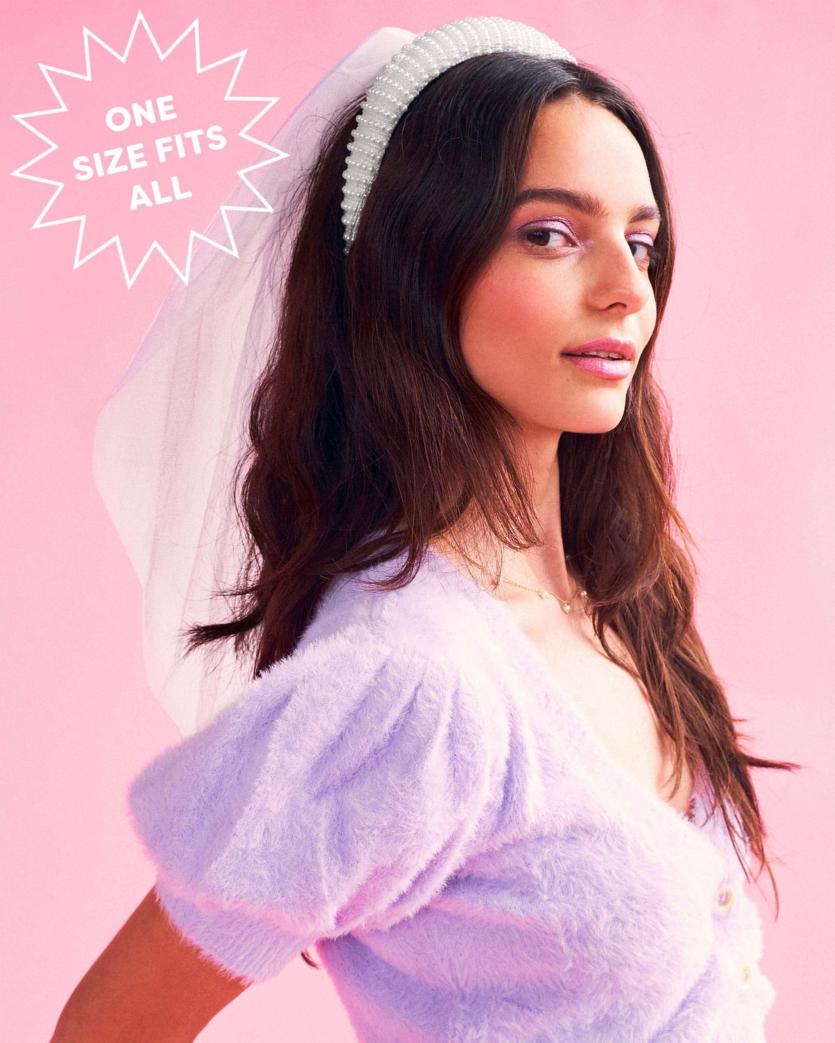 xo, Fetti bride brunch styling displaying band without veil for versatile looks